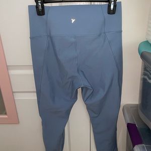 Soft blue leggings size large